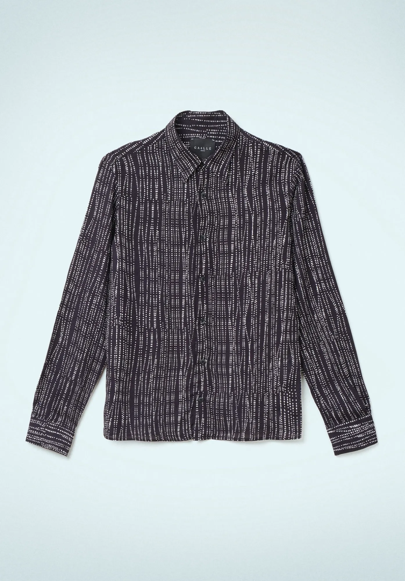 Camicia Basic Manica Lunga Nero-Bianco - Gaëlle Paris